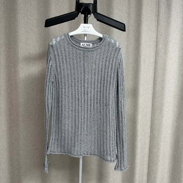 [BUNJANG] ACME Punching Knit / ACME 에크미 펀칭 니트
