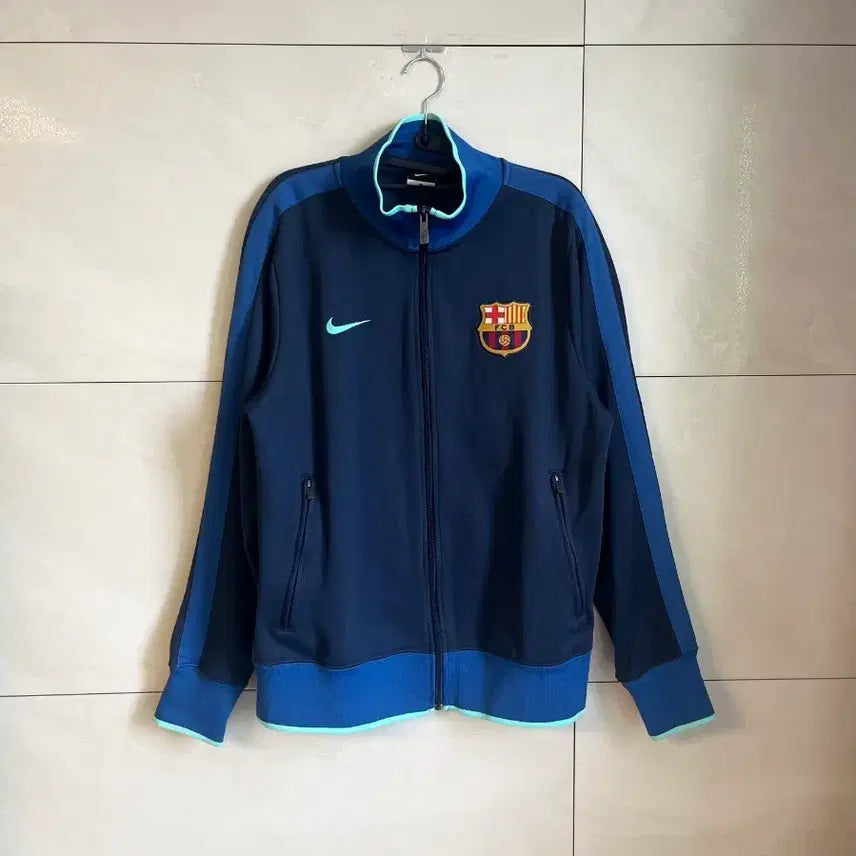 [BUNJANG] Nike FC Barcelona Track Jacket Jersey / [M/100] 나이키 FC 바르셀로나 트랙 자켓 져지