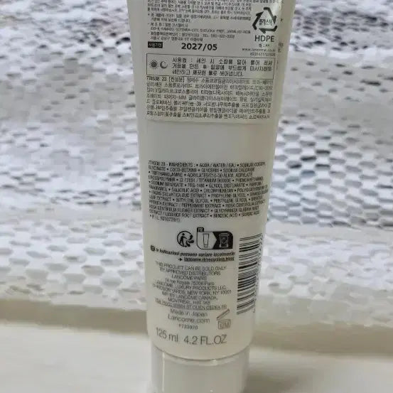 [BUNJANG] Lancôme Clarifique Cleansing Foam 125ml / 랑콤 클라리피끄 클렌징폼 125ml