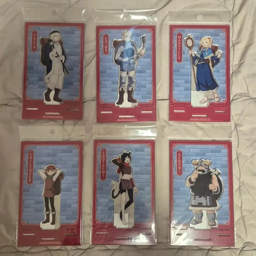 [BUNJANG] Dungeon Meshi Acrylic Stand Bundle Set / 던전밥 아크릴 스탠드