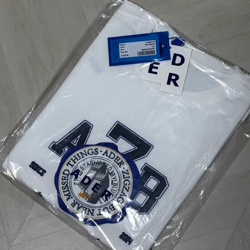 [BUNJANG] Ader Error Short Sleeve T-Shirt A2 / 아더에러 반팔티셔츠 A2