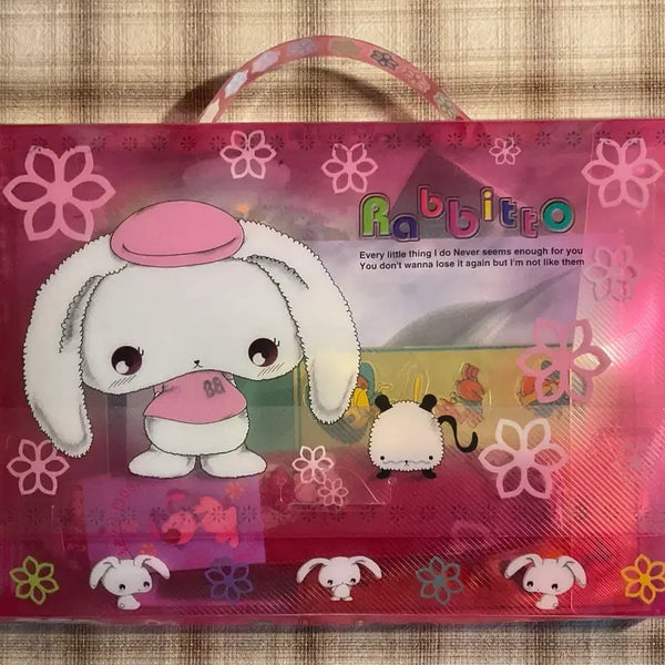 [BUNJANG] Levitto Rabbit Stationery Set / [고전문구] 레비또 라비또 문구세트 선물세트 편선지 등