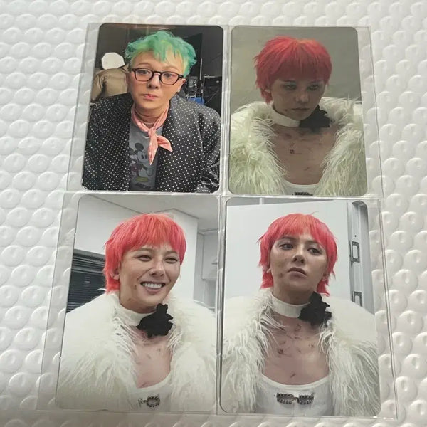 [BUNJANG] G-Dragon GD Photocard Set Aladdin POB / 지드래곤 GD 포토카드 4장 알라딘특전