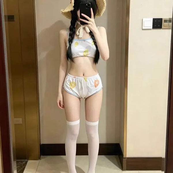 [BUNJANG] Blue Archive Miyu Swimsuit Cosplay Set / 바로배송! 블루아카이브 수미유 코스프레ㅣ블아 미소녀 미유 수영복