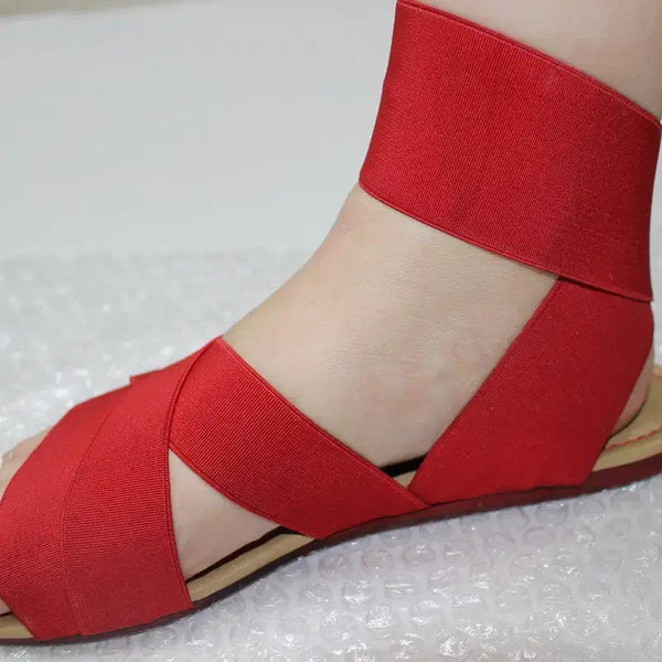 [BUNJANG] Acne Studios Strap Sandals Red Size 39 (255) / 아크네 정품 39 스트랩 샌들 255사이즈 세탁완료