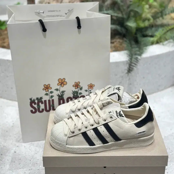 [BUNJANG] Adidas Song for the Mute Superstar Sneakers (White/Black) / 아디다스 송포더뮤트 콜라보 슈퍼스타 225/265