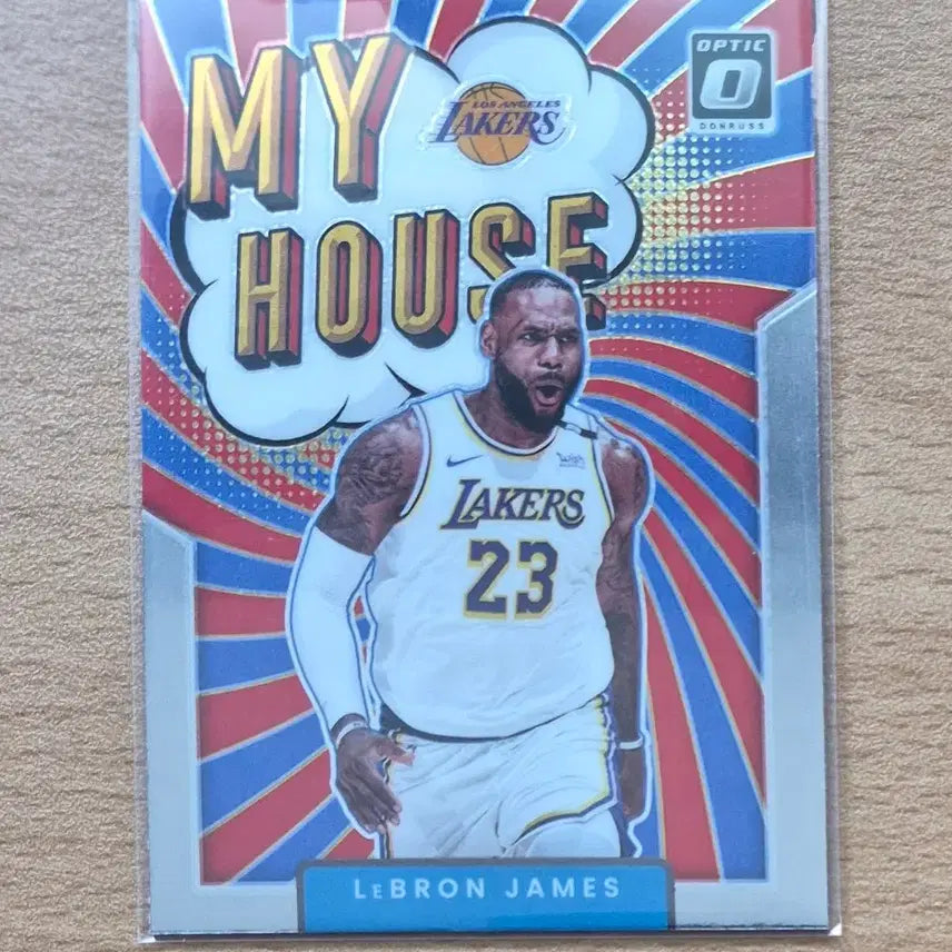 [BUNJANG] NBA 2021-22 Panini Optic LeBron James MyHouse Card / NBA 2021-22 파니니 옵틱 LA레이커스 르브론 제임스 마이하우스