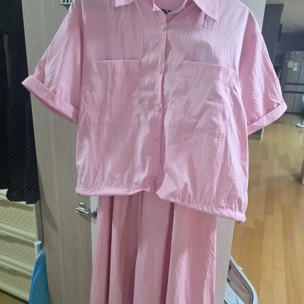 [BUNJANG] Women's Blouse and Long Skirt Set / 여성 블라우스 세트