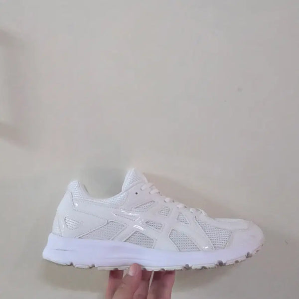[BUNJANG] ASICS Jog 100 2 Running Shoes Triple White / [275] 아식스 조그100 2 조그백2 트리플화이트