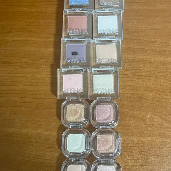 [BUNJANG] Misa Tony Moly Shimmer Single Eyeshadow Bundle Set / 미샤, 토니모리 쉬머 싱글섀도우 일괄