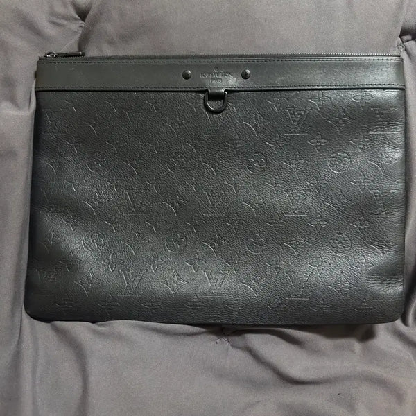 [BUNJANG] Louis Vuitton Shadow Monogram Clutch / 루이비통 쉐도우 모노그램 클러치