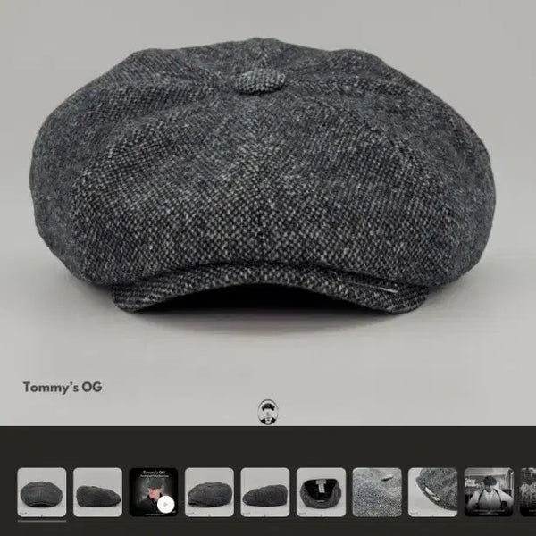 [BUNJANG] Peaky Blinders Tommy OG Flat Cap / 피키블라인더스 캐스캣, 뉴스보이캡 토미og