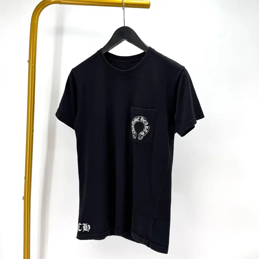 [BUNJANG] Chrome Hearts Pocket Short Sleeve T-Shirt Black M / [M사이즈] 크롬하츠 포켓 반팔 티셔츠 블랙