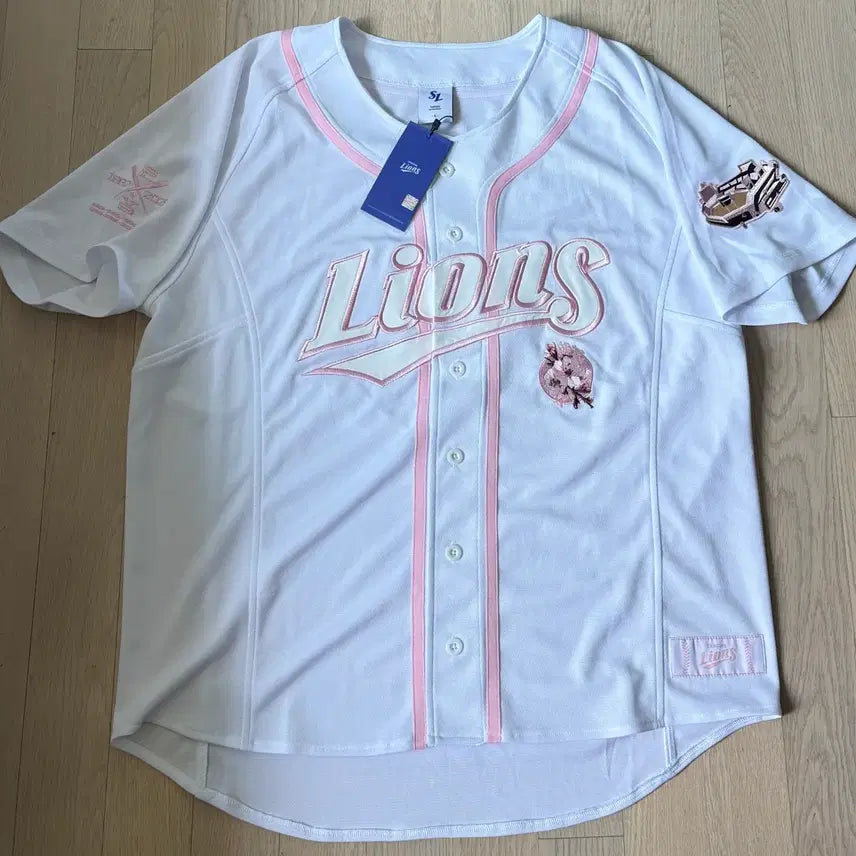[BUNJANG] Samsung Lions Gu Ja-wook Spring Edition Pink Uniform (Size 105) / 삼성 벚꽃 핑크 유니폼 삼성라이온즈 구자욱 스프링
