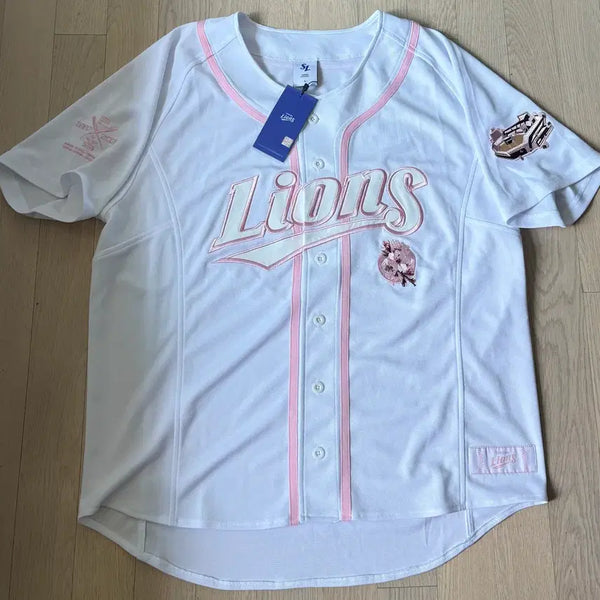 [BUNJANG] Samsung Lions Gu Ja-wook Spring Edition Pink Uniform (Size 105) / 삼성 벚꽃 핑크 유니폼 삼성라이온즈 구자욱 스프링