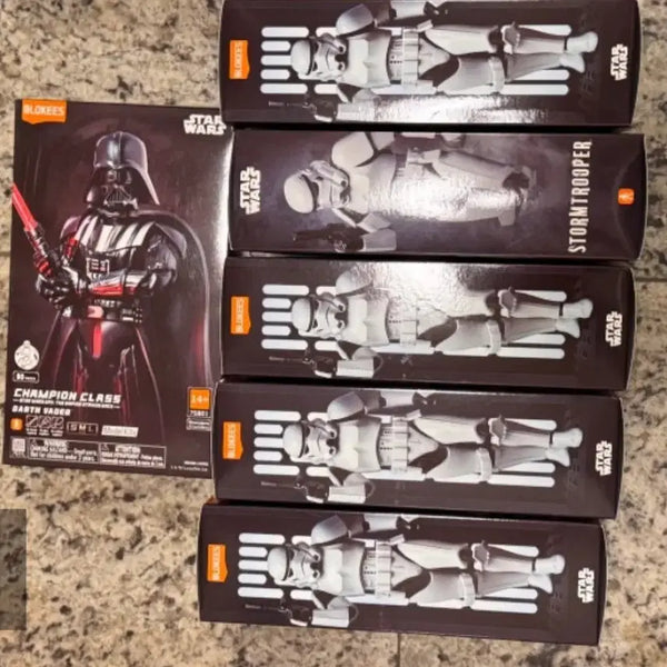[BUNJANG] Blocki Star Wars Champion Class 6-Piece Set / [블로키] 스타워즈 챔피온클래스 6종 세트