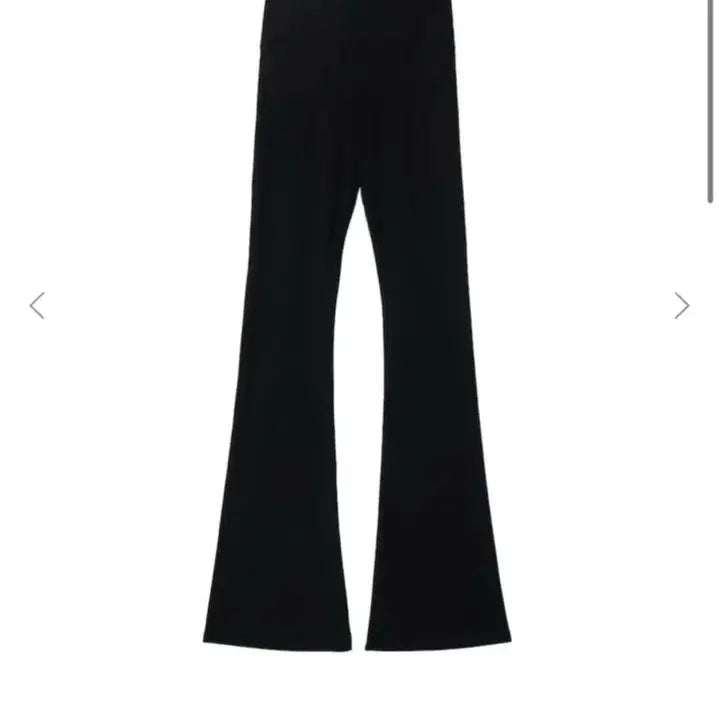 [BUNJANG] GLOWNY G Classic Lip Flare Pants Black / GLOWNY G 클래식 립 플레어 팬츠 블랙