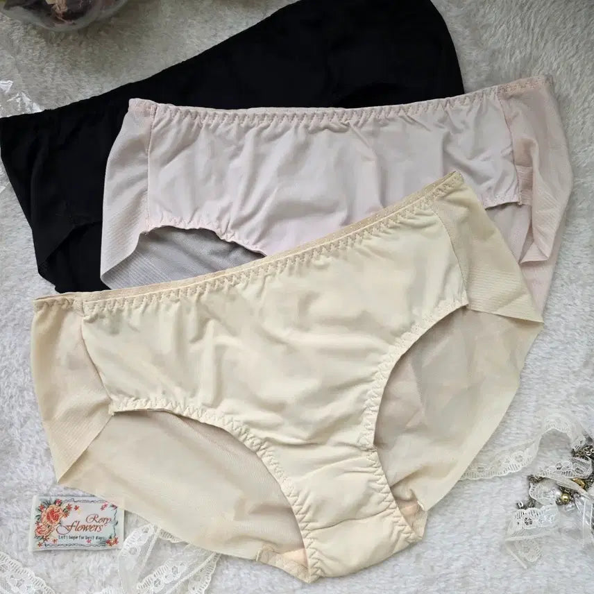 [BUNJANG] NOLINE Women's 3-Pack Seamless Panties (Size 95) / 노라인 여성 팬티 3종 95사이즈 누디팬티