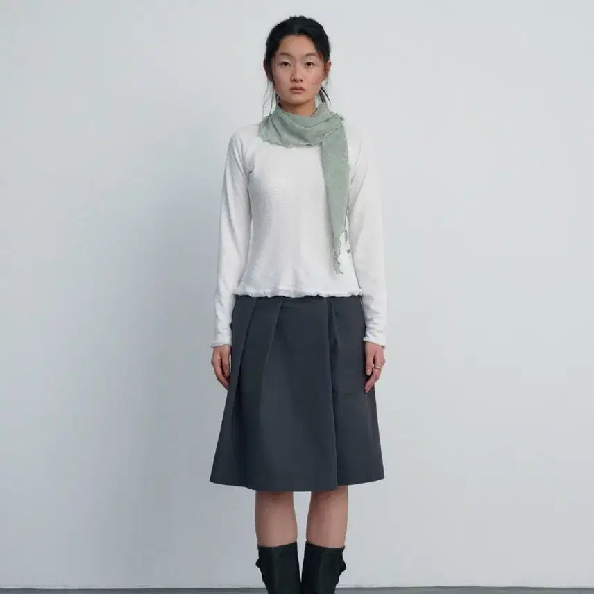 [BUNJANG] Erchyba Enrobe Bermuda Shorts Charcoal S / 에르치바 엔로브 버뮤다 쇼츠 챠콜 S 새상품