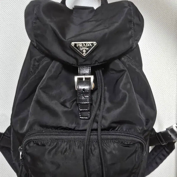 [BUNJANG] PRADA Pocono Nylon Mini Backpack - Black / 프라다 포코노 나일론 미니 백팩 / 블랙 /감정서보유