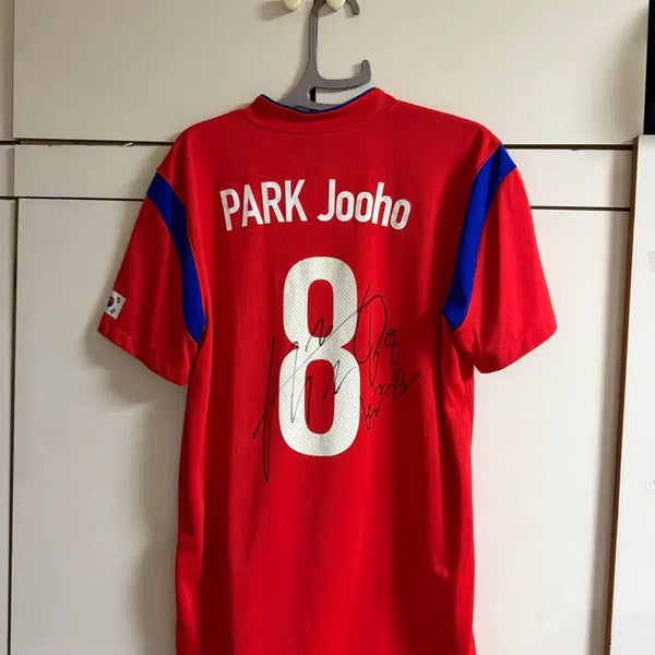 [BUNJANG] Korea National Football Team 2014 Asian Games Home Jersey - Park Joo-Ho (Size L) / 한국 국가대표팀 홈 아시안게임 박주호 유니폼 판매(14/16)
