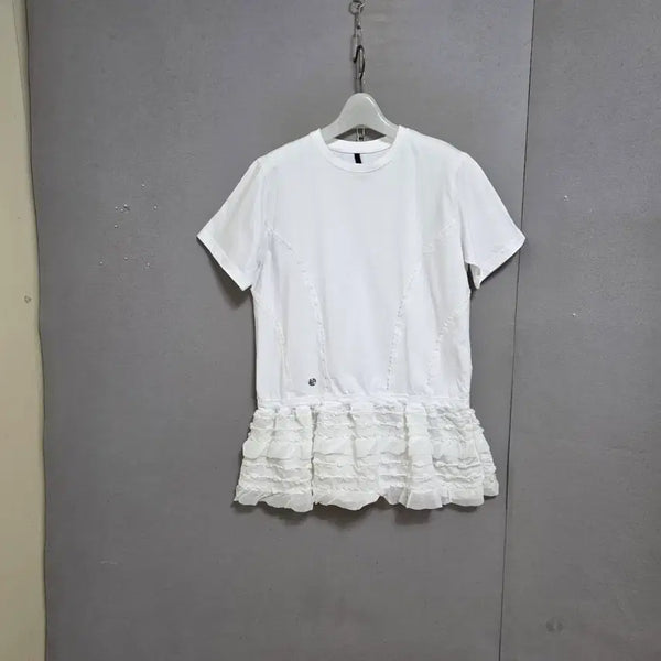 [BUNJANG] Flare Up Lace T-Shirt F / 플레어업레이스 티셔츠 F   n5916