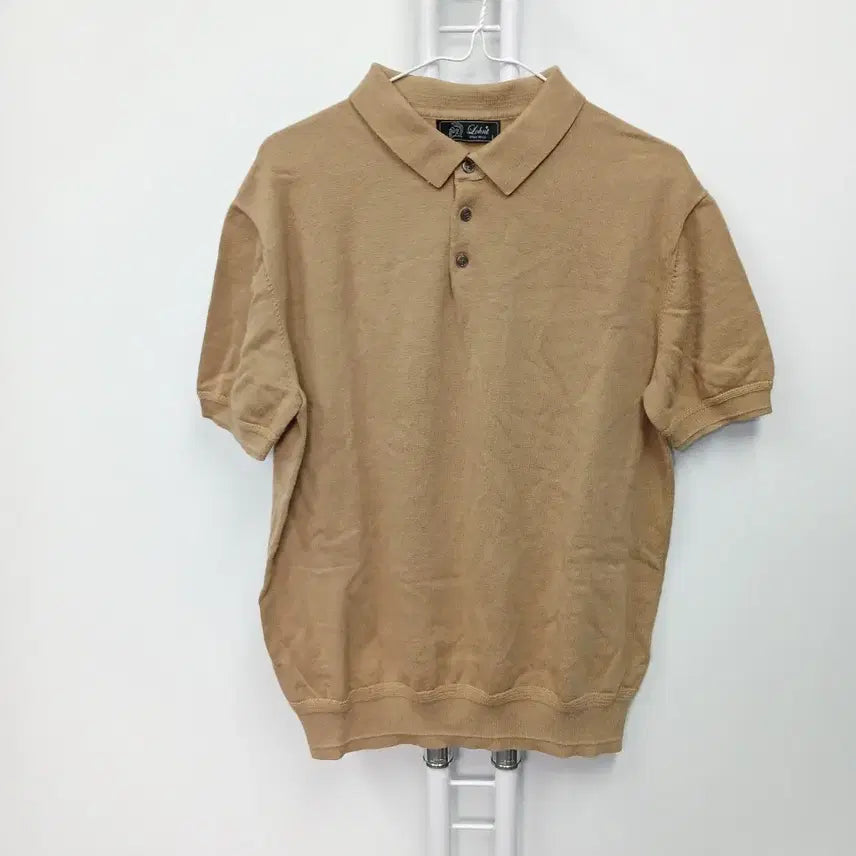 [BUNJANG] LOHNT New Short-Sleeve Collar Knit L (Recommended Size 95) / LOHNT 신상 반팔 카라 니트 95