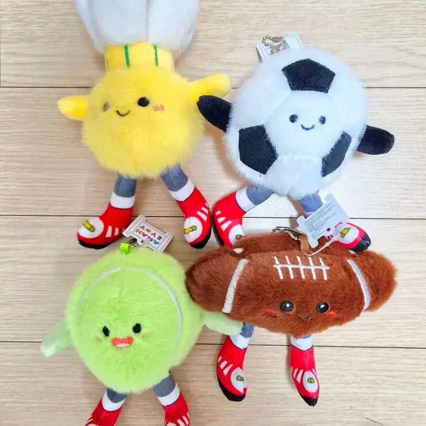 [BUNJANG] Sports Theme Ball Keychain / 스포츠 테마 인형 키링 팝니다~