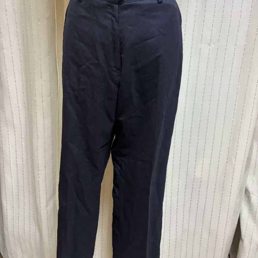 [BUNJANG] Navy Cotton Slacks / 급처 처분 남색 네이비 면바지 슬랙스