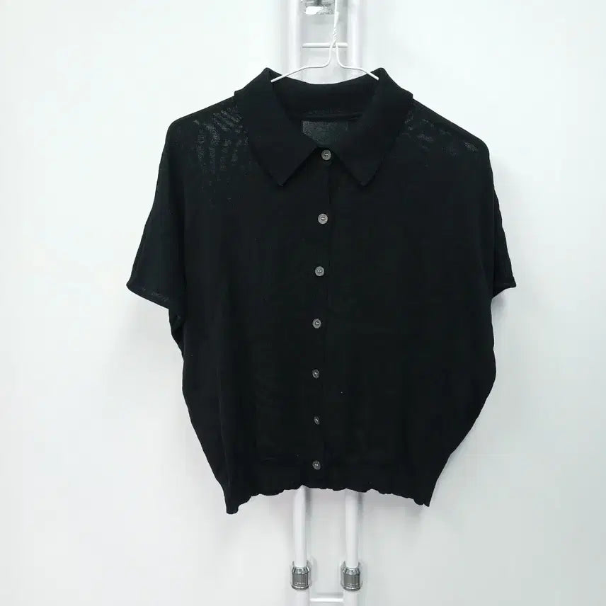 [BUNJANG] Baneike 25SS Rayon Fit Half Sleeve Knit Cardigan / 반에이크 25SS 가오리핏 반팔 니트 가디건 66