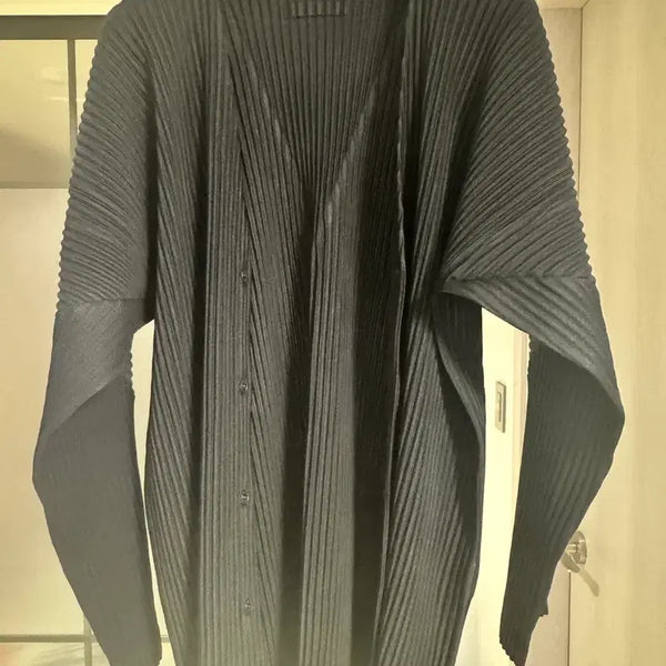 [BUNJANG] Homme Plissé Issey Miyake Cardigan Black Size 3 / [3]옴므플리세 가디건 블랙 팝니다
