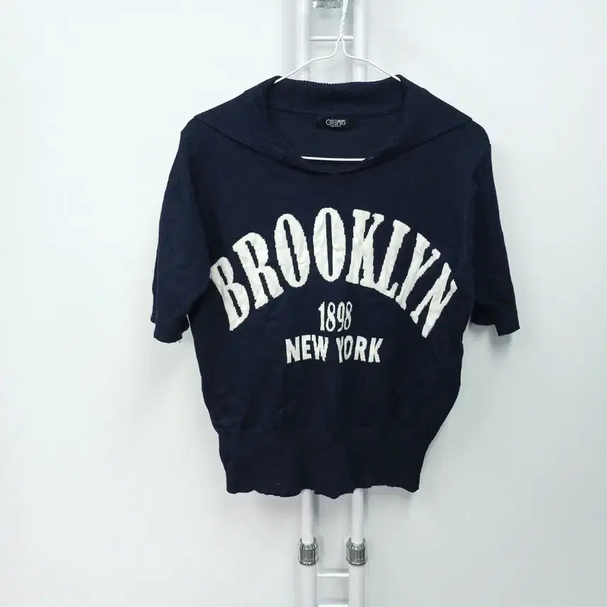 [BUNJANG] Of Limits 23SS Short Sleeve Collar Knit 55 / 오프리미츠 23SS 반팔 카라 니트 55