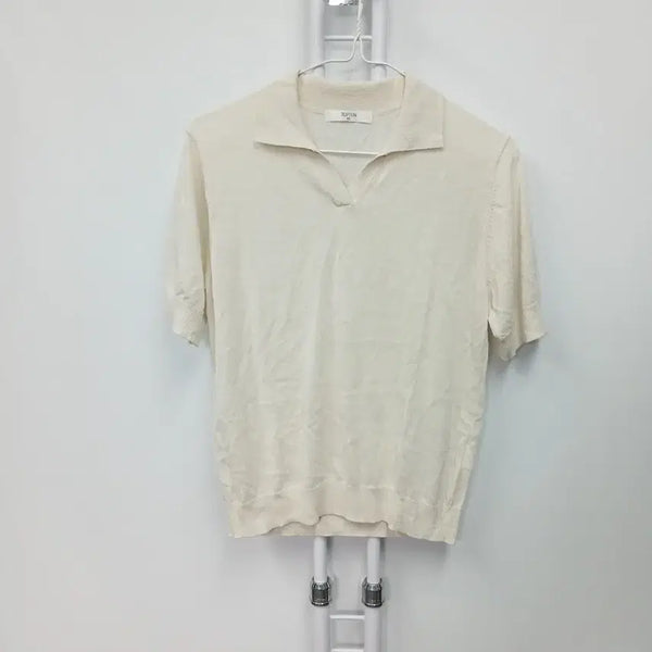 [BUNJANG] TOPTEN 22SS Short Sleeve Collar Knit 55 / 탑텐 22SS 반팔 카라 니트 55