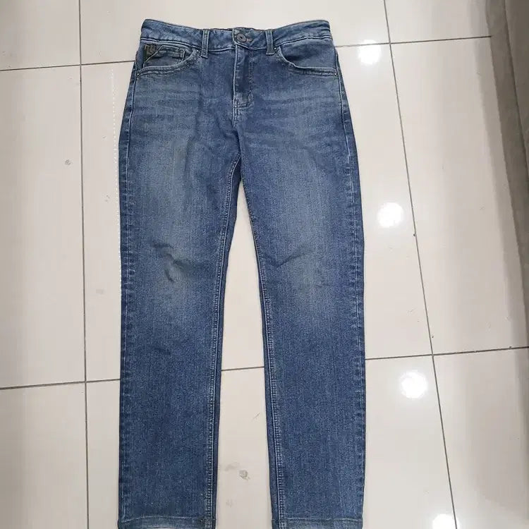 [BUNJANG] Black Key 29 Size Brushed Denim Jeans with Slight Waistband / 블랙키 29사이즈 기모안감 청바지 허리약간밴딩 중고