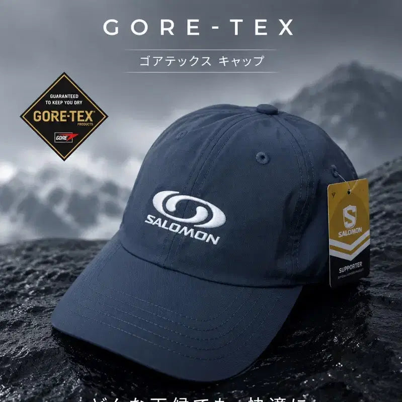 [BUNJANG] Salomon GORE-TEX Tech Cap Gray / Salomon GORE-TEX Tech Cap Gray