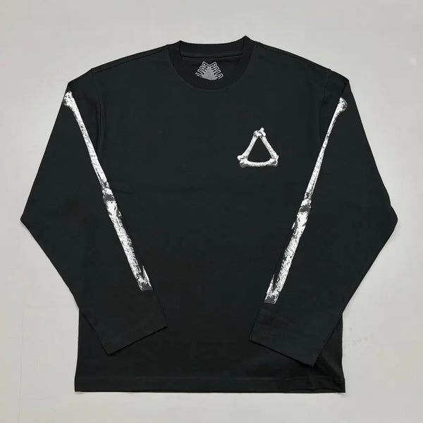 [BUNJANG] Palace Tri-Sore Long Sleeve Black / 팔라스 트라이본 롱슬리브 블랙