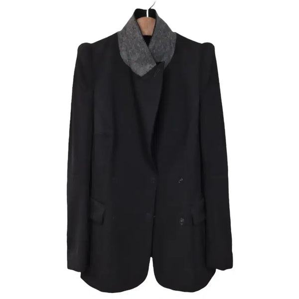 [BUNJANG] Maison Martin Margiela x H&M Double Breasted Cigarette Blazer / 메종 마틴 마르지엘라 X H&M 시가렛 숄더 더블 브레스티드  d423