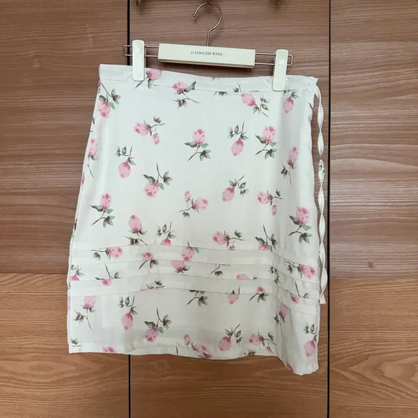 [BUNJANG] Flower Print Skirt / 플라워 스커트