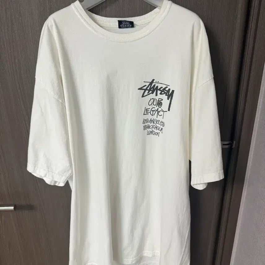 [BUNJANG] Stussy x Our Legacy T-Shirt XL / 스투시X아워레가시 티셔츠 XL