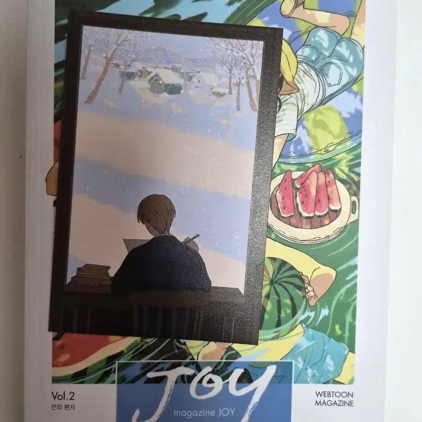 [BUNJANG] Joy Red Velvet The Letter Magazine First Edition / 연의편지 메거진 조이 초판 판매