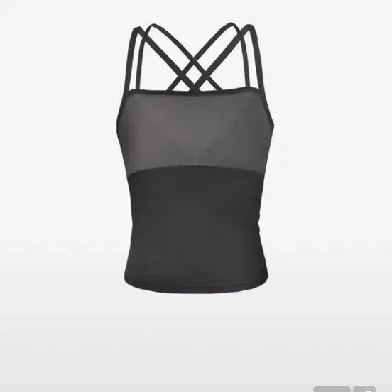 [BUNJANG] Ohos Double Strap Camisole - Black / 오호스 Double Strap Camisole/Black
