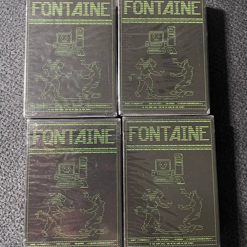 [BUNJANG] Fontaine Hacker Edition Unsealed Deck / 폰테인 해커 에디션 미개봉