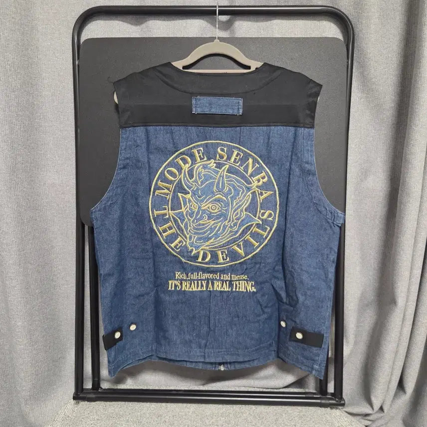 [BUNJANG] The Devils European Vintage Denim Vest / European vintage 데님 베스트 L(100)