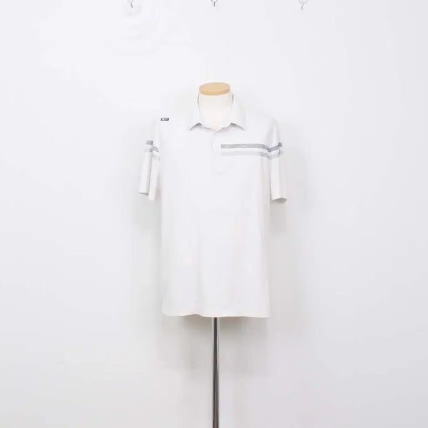 [BUNJANG] ELLE Men's Premium Lightweight Stretch Performance Pique Polo Shirt Size 105 / [정품] 엘르 남성 프리미엄 경량 스판 기능성 카라티셔츠 105 정인샵