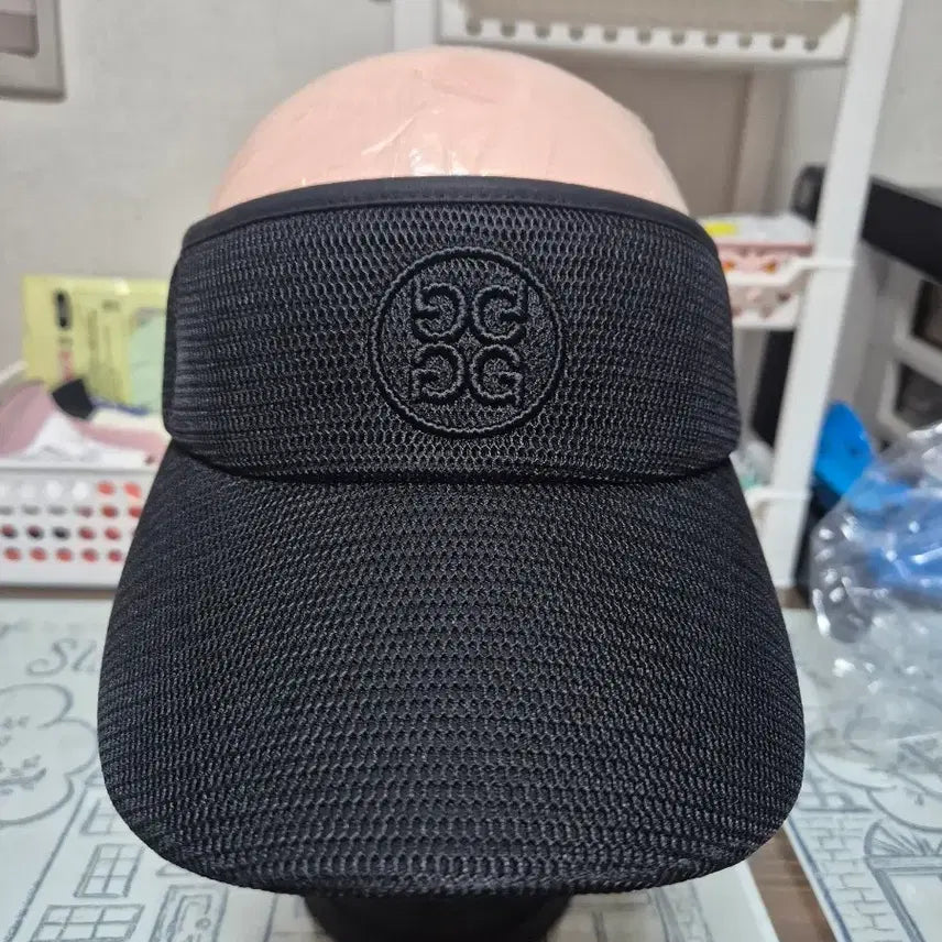 [BUNJANG] G/FORE Black Mesh Sun Cap / 지포어 GFORE 블랙 메쉬 썬캡