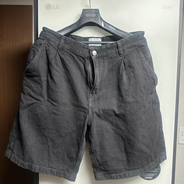 [BUNJANG] Mind Bridge Black Denim Shorts (Size 32) / 마인드브릿지 데님반바지 (32)