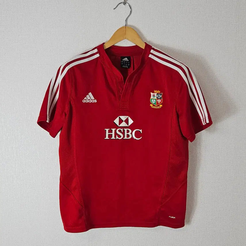 [BUNJANG] Adidas British & Irish Lions 2009 Rugby Team Short Sleeve Jersey L / 2009 아디다스 브리티시 아이리시 라이언스 유니폼 져지 반팔 럭비팀 L