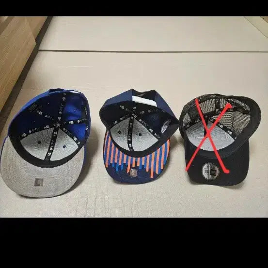 [BUNJANG] New Era Snapback Hats Bundle Set / 뉴에라 스냅백 2EA 일괄