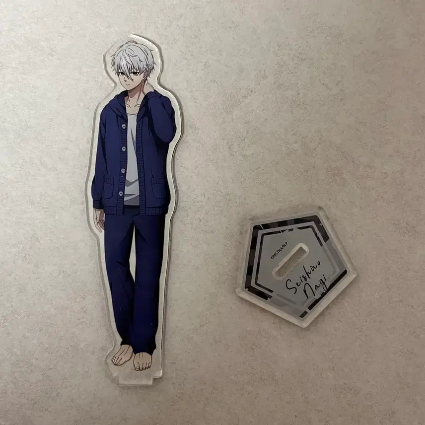 [BUNJANG] Blue Lock Nagisa Seishiro Pajamas Acrylic Stand / 블루록 나기 세이시로 아크릴 스탠드 잠옷