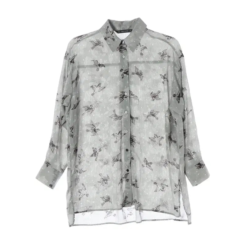 [BUNJANG] ZARA BASIC Blouse Women's M / ZARA BASIC 블라우스/여성M/TTKZVY2007